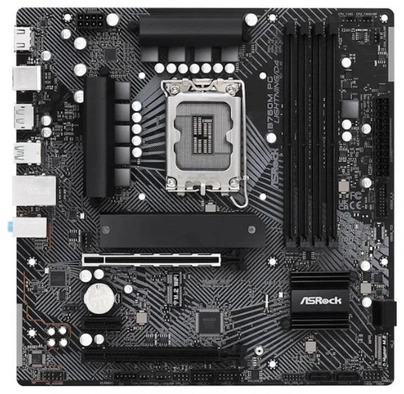 Материнская плата ASRock B760M PG LIGHTNING/D4