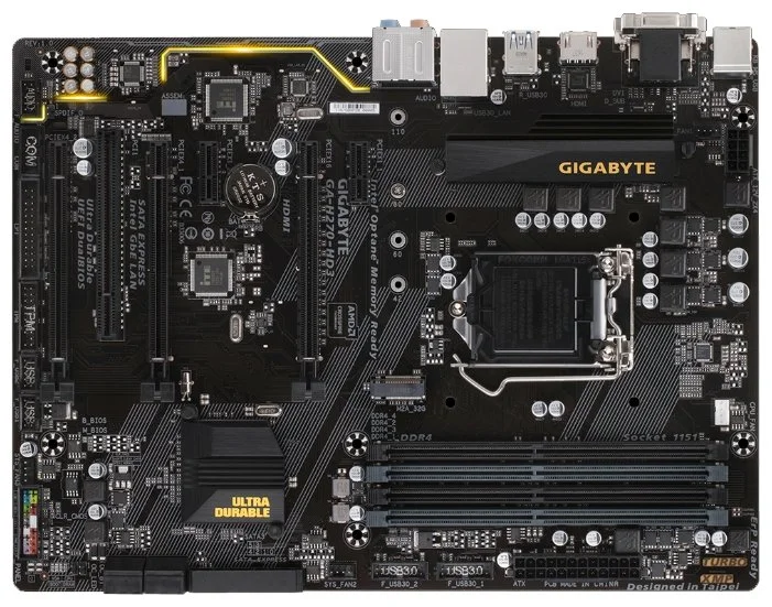 Материнская плата GIGABYTE GA-H270-HD3