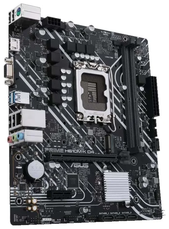 Фотография Материнская плата ASUS PRIME H610M-K D4