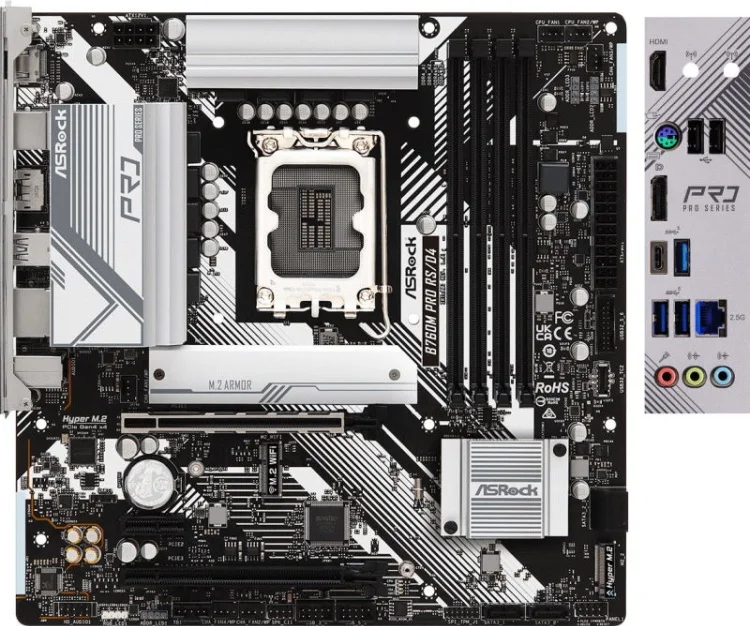 Фото Материнская плата ASRock B760M PRO RS