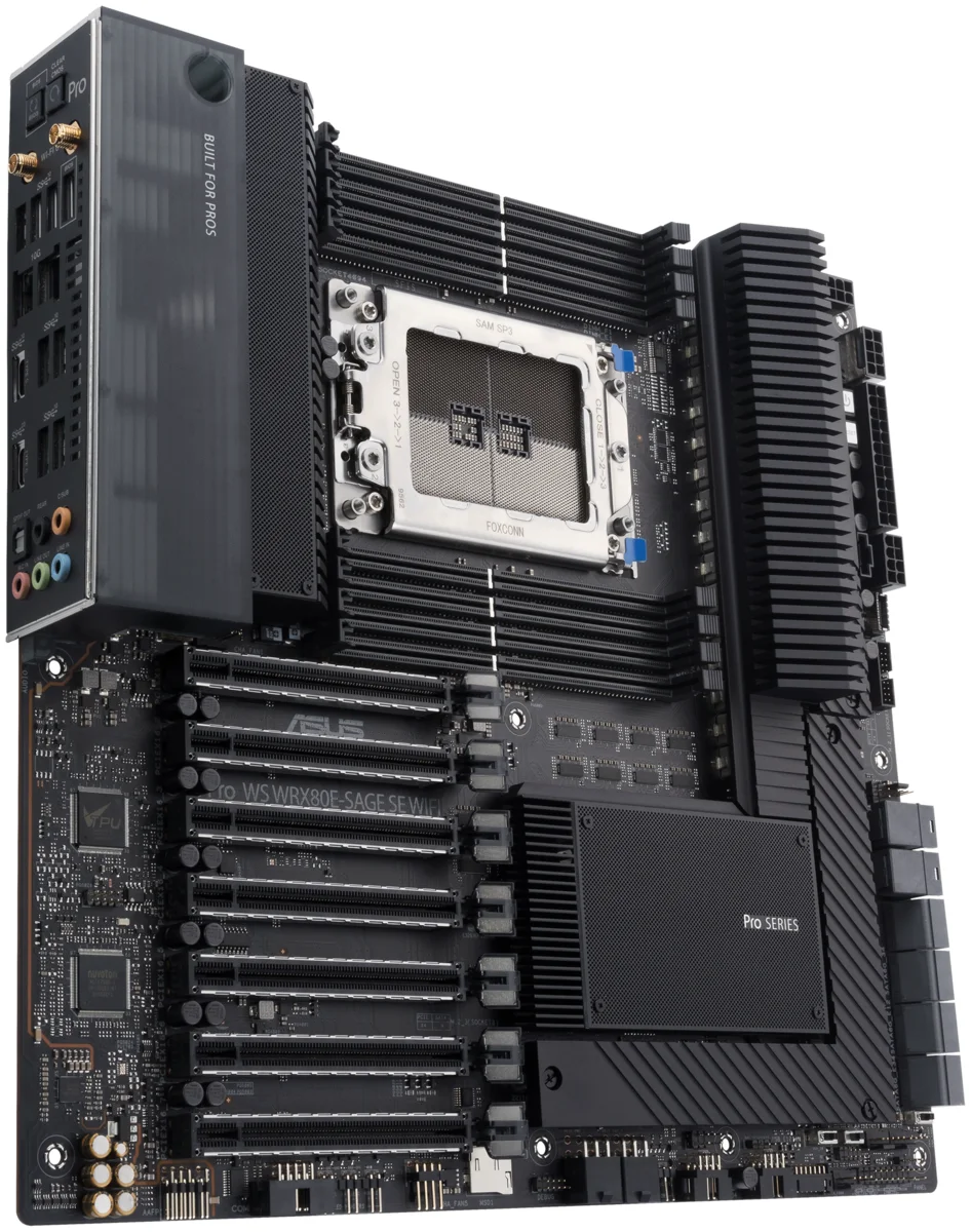 Фотография Материнская плата ASUS PRO WS WRX80E-SAGE SE WIFI