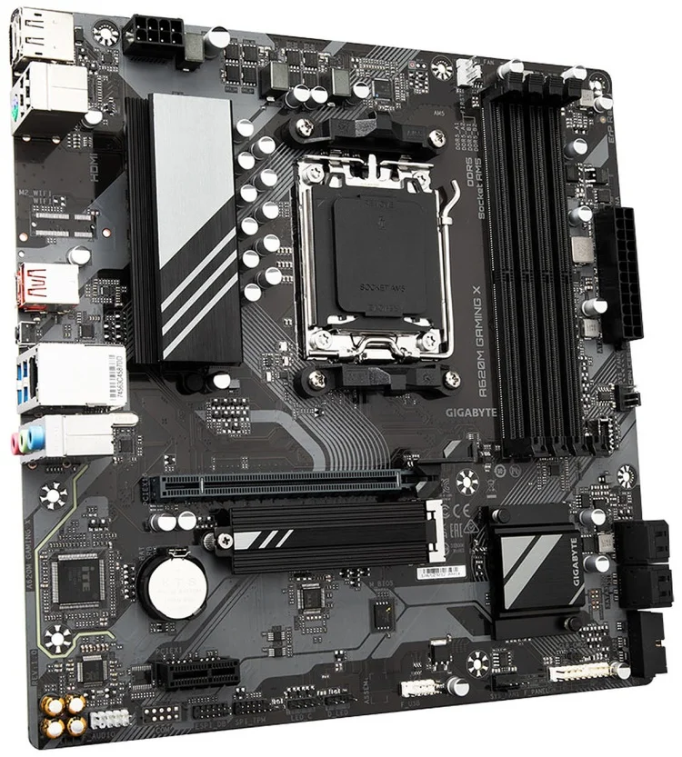 Фото Материнская плата GIGABYTE A620M GAMING X 4DDR5
