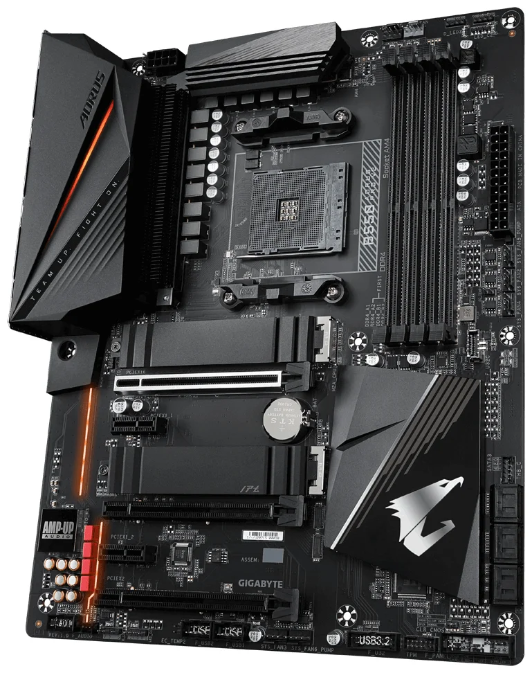 Фотография Материнская плата GIGABYTE B550 AORUS PRO V2 1.0