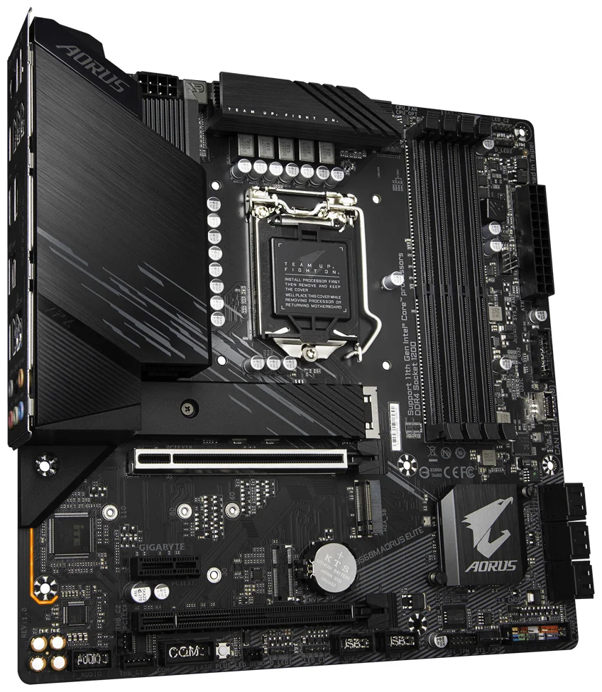 Фотография Материнская плата GIGABYTE B560M AORUS ELITE