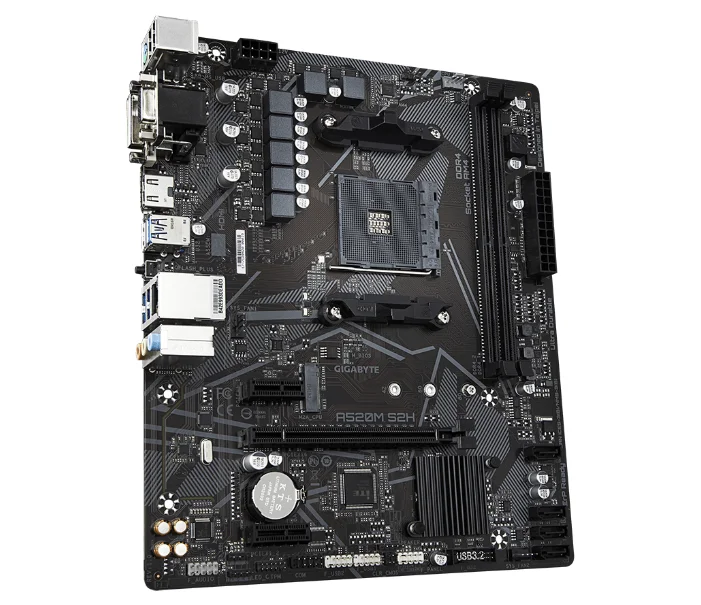 Фото Материнская плата GIGABYTE A520M S2H