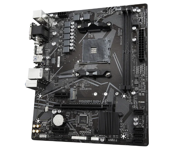 Фотография Материнская плата GIGABYTE A520M S2H
