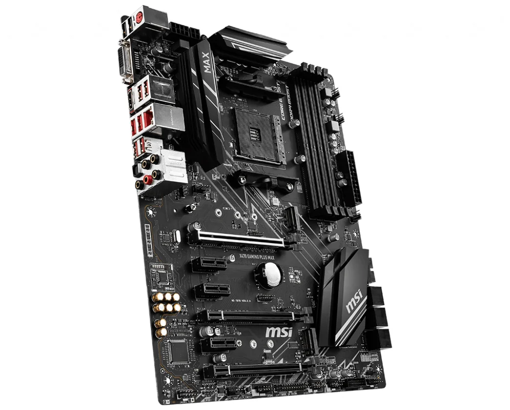 Фотография Материнская плата MSI X470 GAMING PLUS MAX