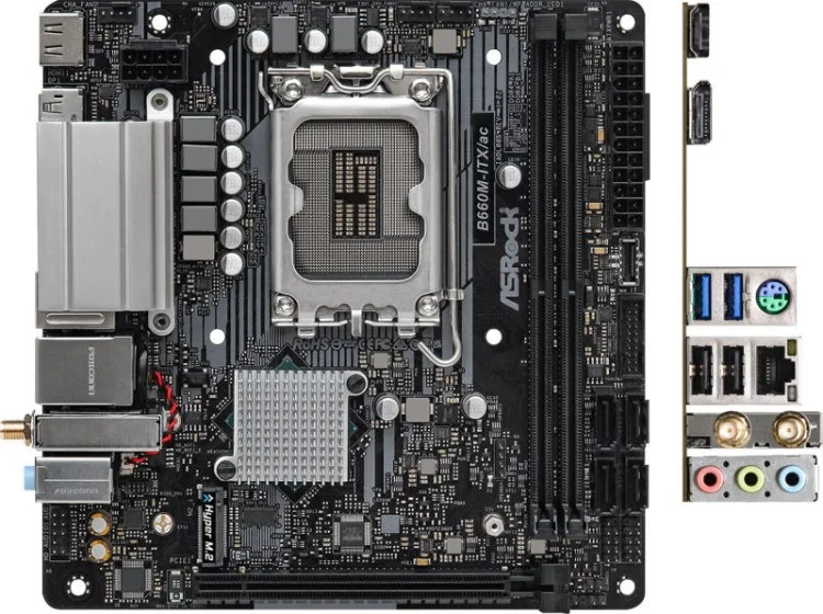 Фото Материнская плата ASRock B660M-ITX/AC