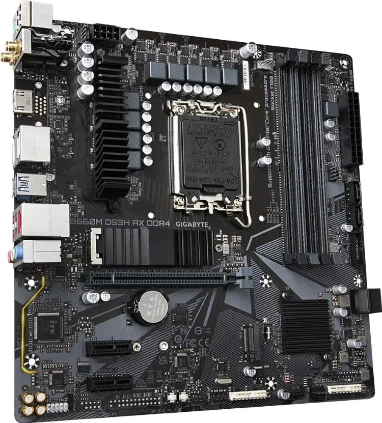 Фото Материнская плата GIGABYTE B660M DS3H AX DDR4