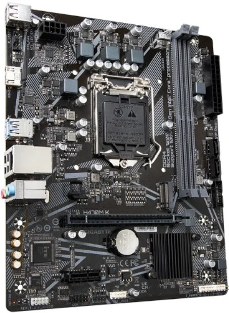 Фотография Материнская плата GIGABYTE H470M K