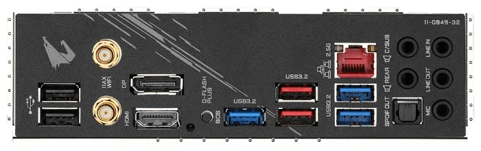 Картинка Материнская плата GIGABYTE B550 AORUS ELITE AX V2