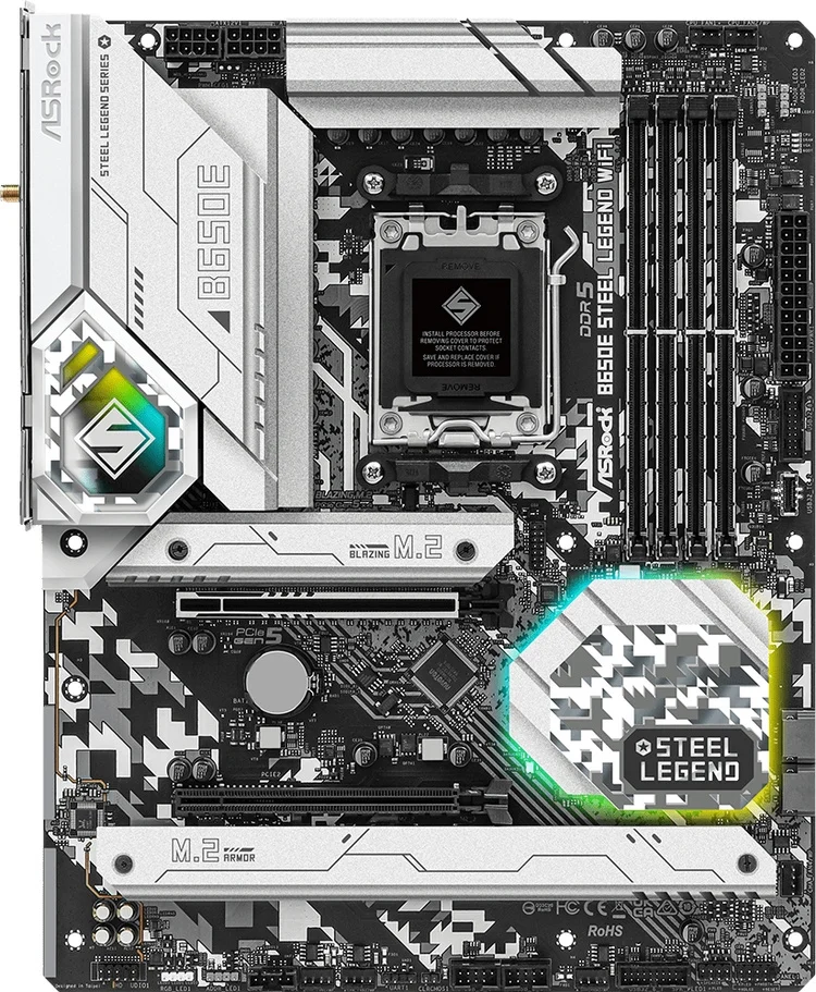 Материнская плата ASRock B650E STEEL LEGEND WIFI