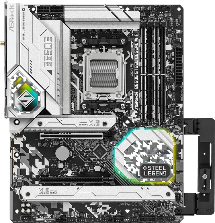Цена Материнская плата ASRock B650E STEEL LEGEND WIFI