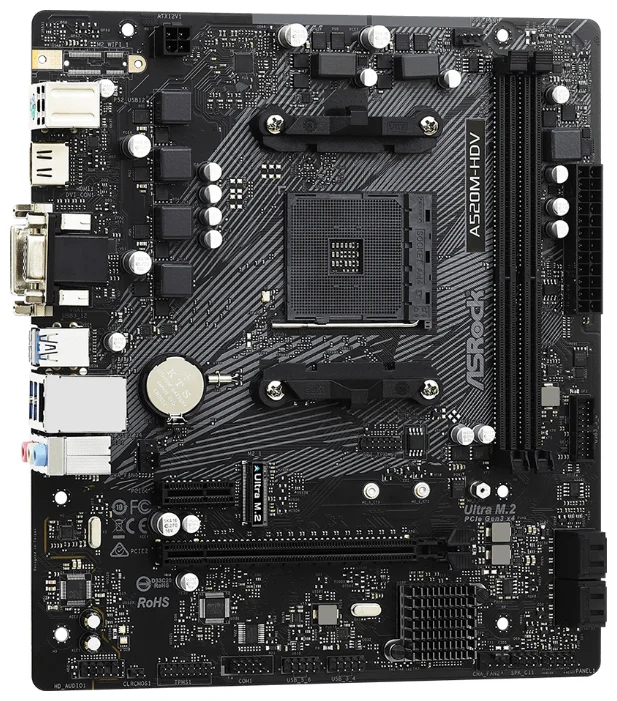 Фотография Материнская плата ASRock A520M-HDV