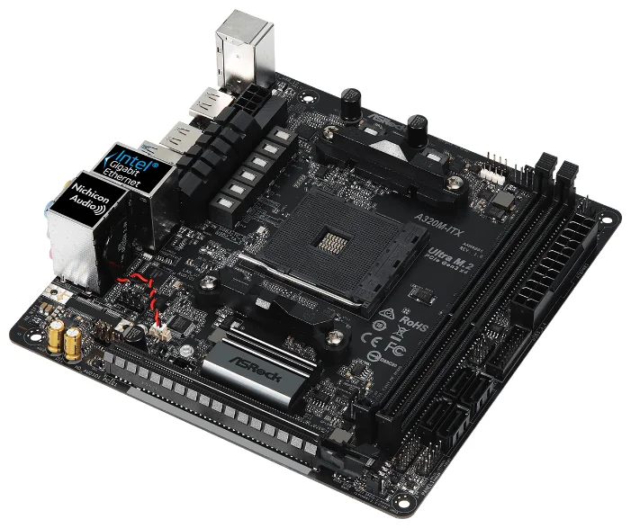 Фото Материнская плата ASRock A320M-ITX