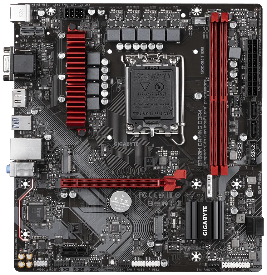 Материнская плата GIGABYTE B760M GAMING DDR4