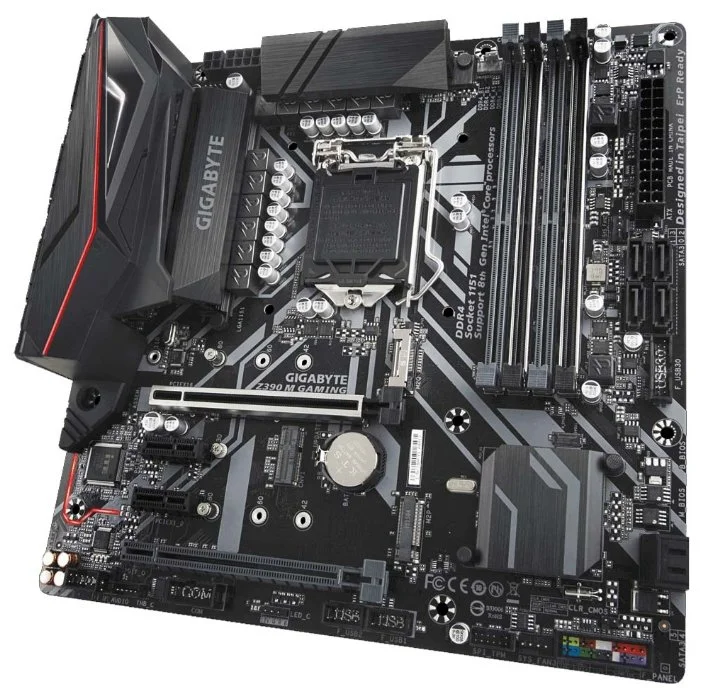 Фотография Материнская плата GIGABYTE Z390 M GAMING (4719331804428)