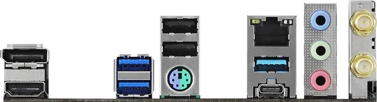 Фотография Материнская плата ASRock A520M-ITX/AC AM4 2xDDR4 4xSATA3 M.2 HDMI DP M-ITX