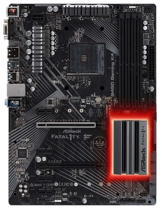Материнская плата ASRock B450 GAMING K4