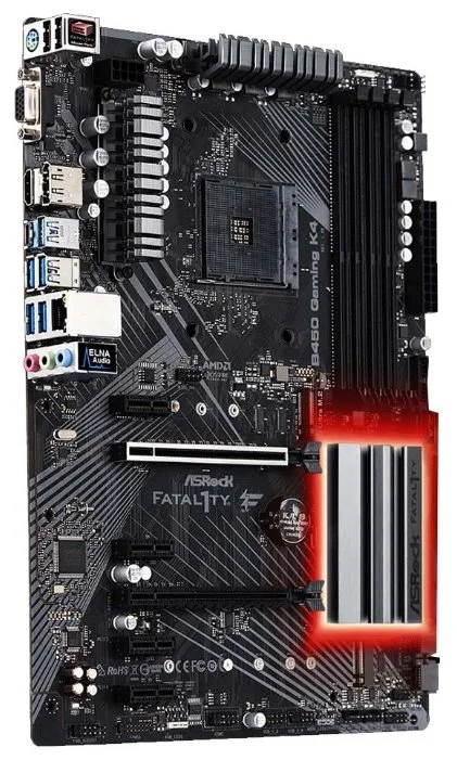 Фотография Материнская плата ASRock B450 GAMING K4