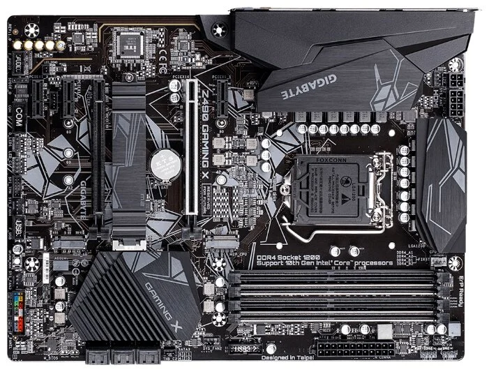 Фотография Материнская плата GIGABYTE Z490 GAMING X (4719331808365)
