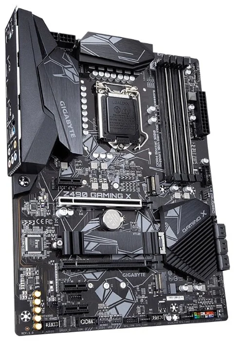 Картинка Материнская плата GIGABYTE Z490 GAMING X (4719331808365)
