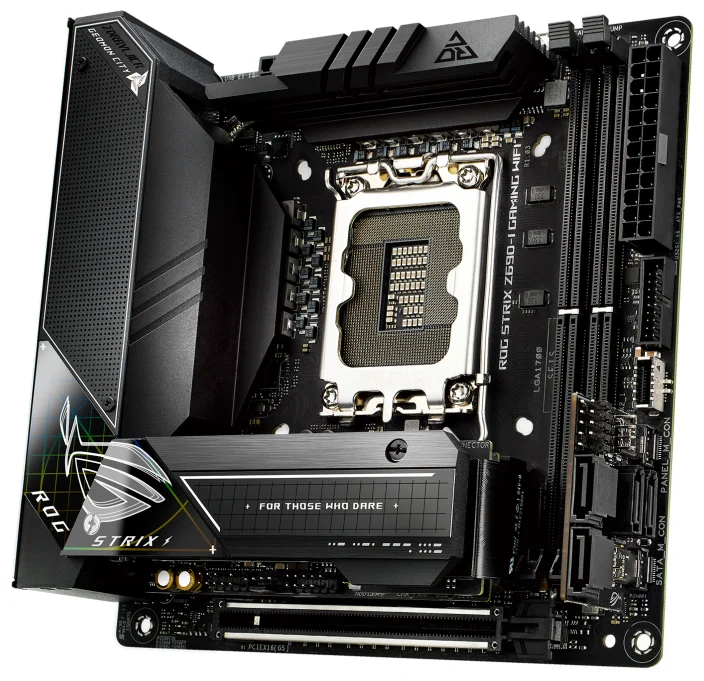 Фотография Материнская плата ASUS ROG STRIX Z690-I GAMING WIFI