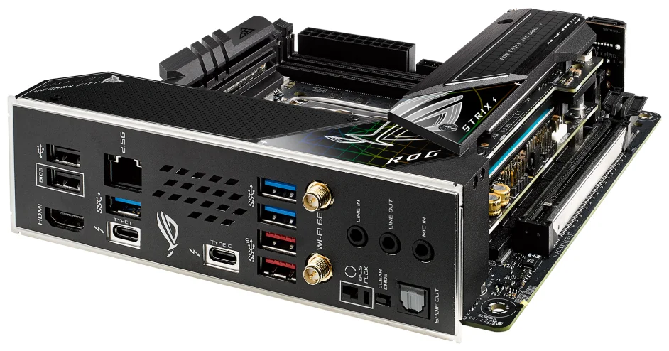 Картинка Материнская плата ASUS ROG STRIX Z690-I GAMING WIFI
