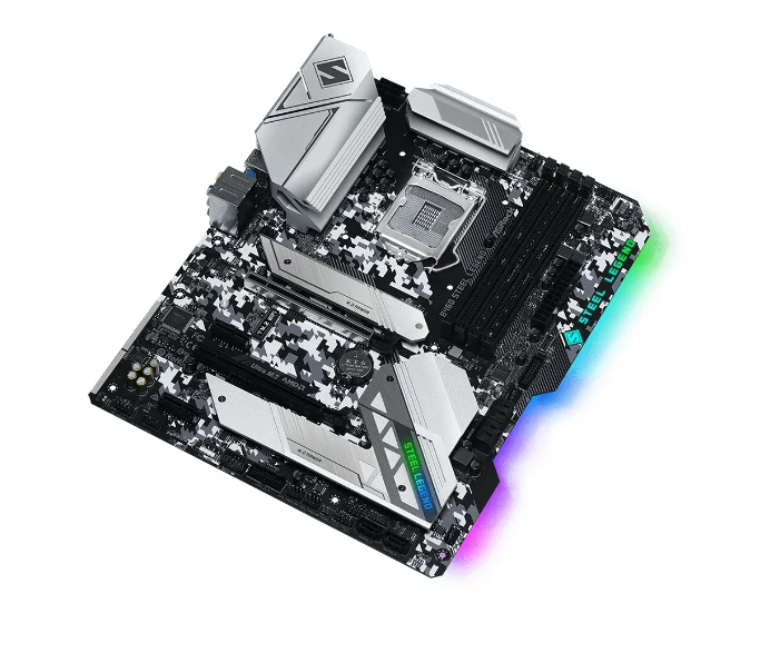 Фото Материнская плата ASRock B460 STEEL LEGEND