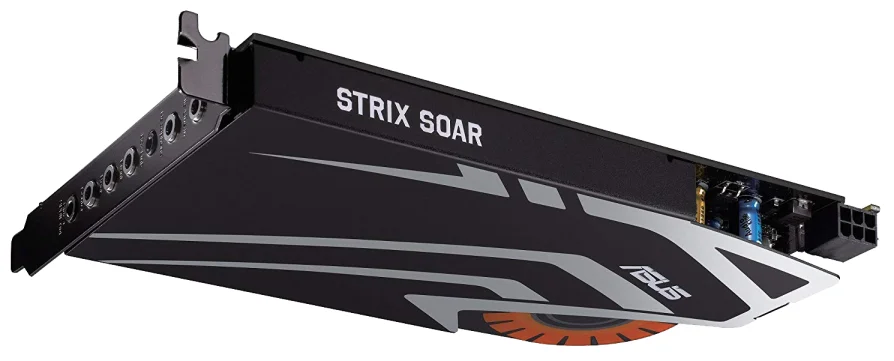 Фото Звуковая карта ASUS Strix Soar WOWGAMEBUNDLE