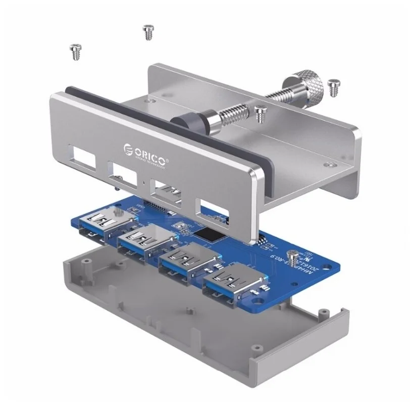 Фотография USB Хаб ORICO MH4PU-SV-BP