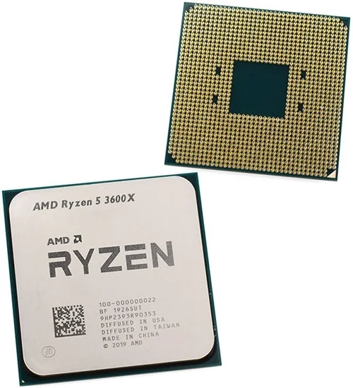 Фотография Процессор AMD Ryzen 5 3600X 3,8Гц (4,4ГГц Turbo) AM4 7nm 6/12 L3 32Mb 95W OEM MultiPack with cooler (100-100000022MPK)