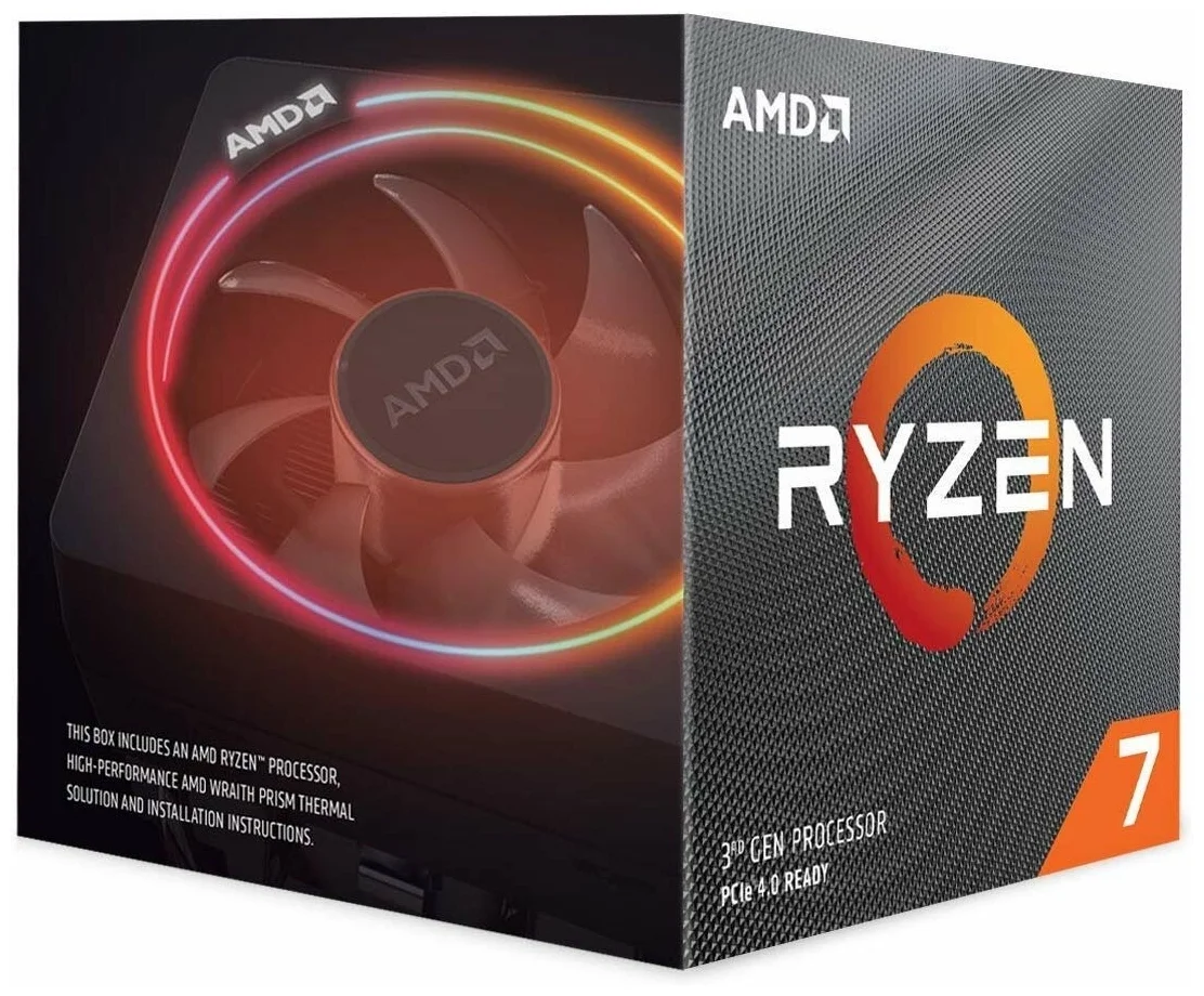 Процессор AMD AM4 Ryzen 7 3700X TRAY