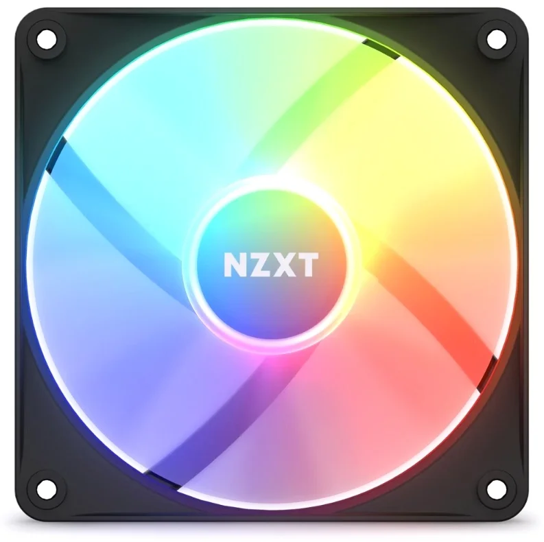 Фото Кулер для компьютерного корпуса NZXT F140 RGB Core Black (RF-C14SF-B1)