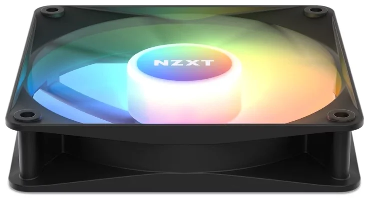 Фотография Кулер для компьютерного корпуса NZXT F140 RGB Core Black (RF-C14SF-B1)