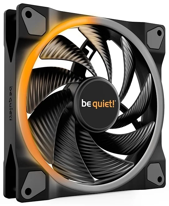 Кулер для корпуса Bequiet! Light Wings 140mm PWM ARGB (BL074)