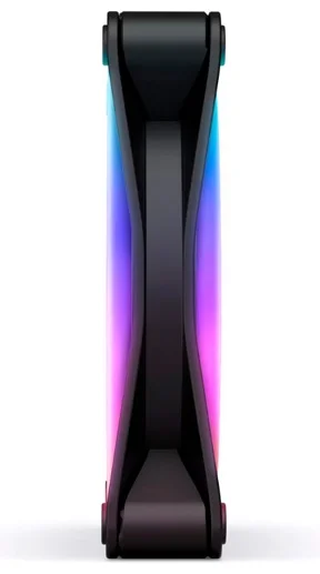 Фотография Кулер для компьютерного корпуса NZXT F120 RGB DUO Black (RF-D12SF-B1)