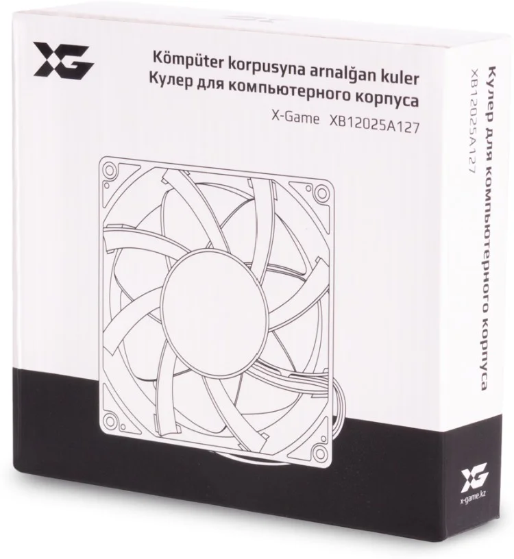 Фотография Кулер для компьютерного корпуса X-Game XB12025A127