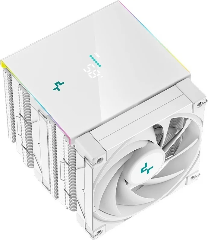 Фотография Кулер для процессора DEEPCOOL AK620 DIGITAL WH (R-AK620-WHADMN-G)