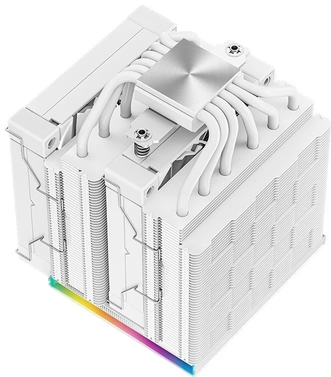 Купить Кулер для процессора DEEPCOOL AK620 DIGITAL WH (R-AK620-WHADMN-G)