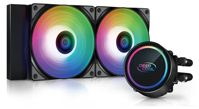 Кулер с водяным охлаждением DEEPCOOL GAMMAXX DP-H12CF-GL240-ARGB