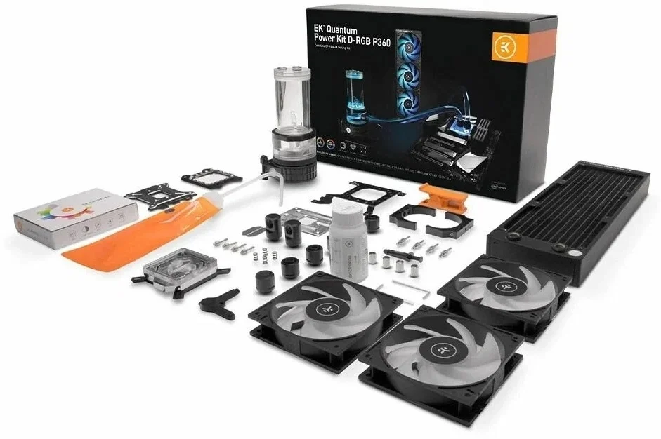 Фото Кулер для процессора EKWB EK-QUANTUM Power2 KIT P360 Series- Intel