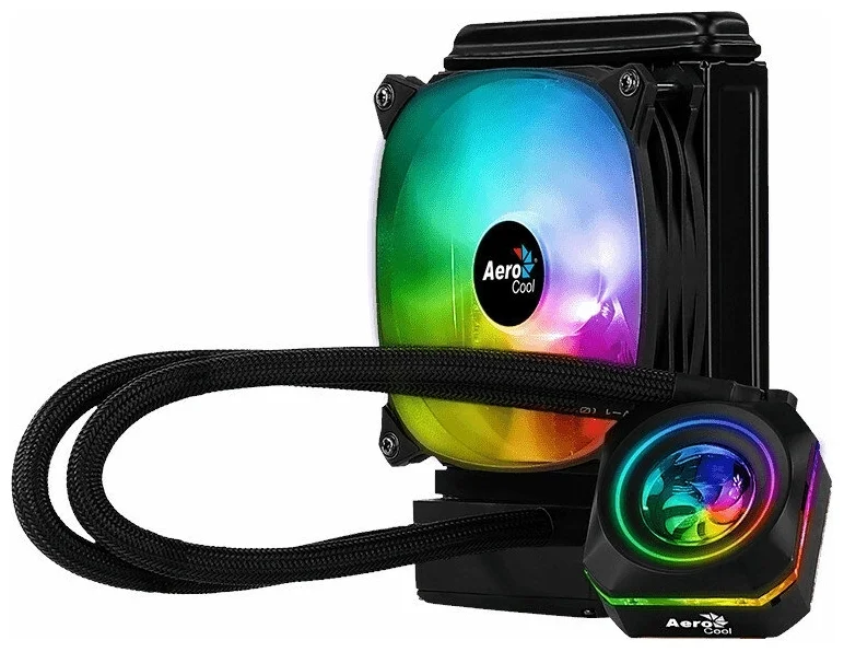 Картинка Кулер с водяным охлаждением AEROCOOL Pulse L120F