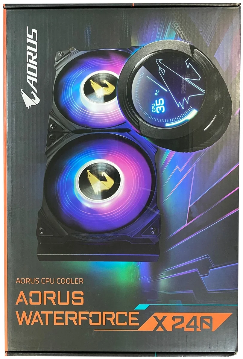 Кулер с водяным охлаждением GIGABYTE AORUS WATERFORCE X240 заказать