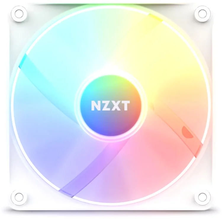Кулер для компьютерного корпуса NZXT F120 RGB Core White (RF-C12SF-W1)