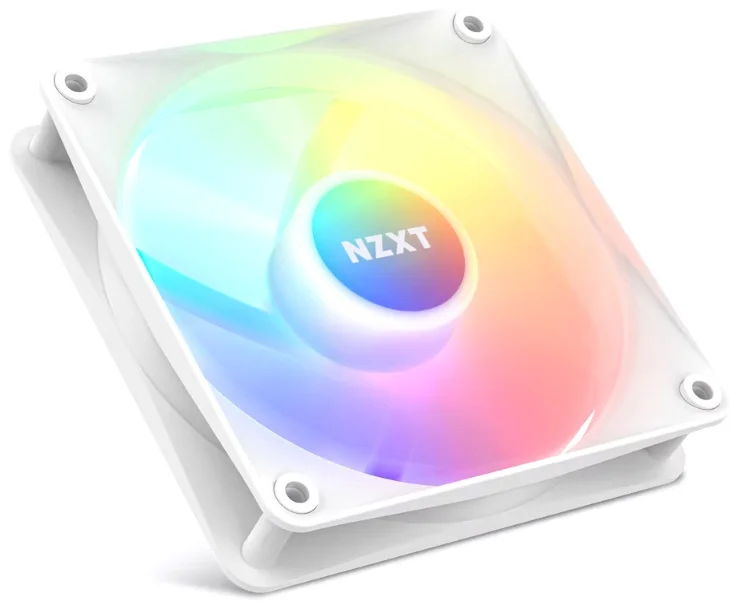 Фото Кулер для компьютерного корпуса NZXT F120 RGB Core White (RF-C12SF-W1)