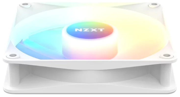 Фотография Кулер для компьютерного корпуса NZXT F120 RGB Core White (RF-C12SF-W1)