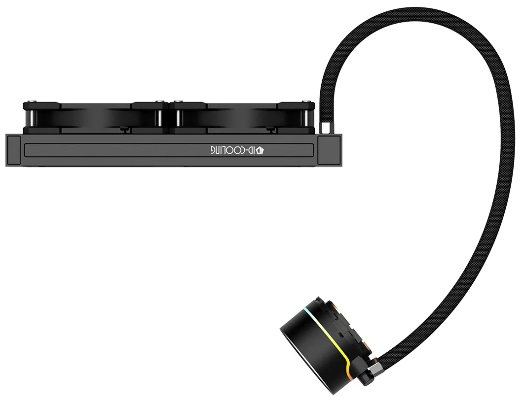 Фотография Кулер с водяным охлаждением ID-COOLING Zoomflow 240 XT Snow for Socket