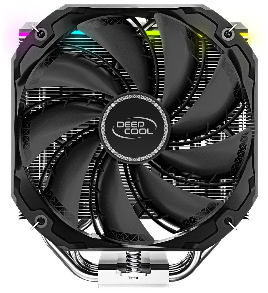 Картинка Кулер для процессора DEEPCOOL AS500 (R-AS500-BKNLMN-G)