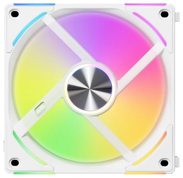 Фото Кулер для корпуса Lian Li UNI FAN AL ARGB 140mm White (UF-AL140V2-1W)